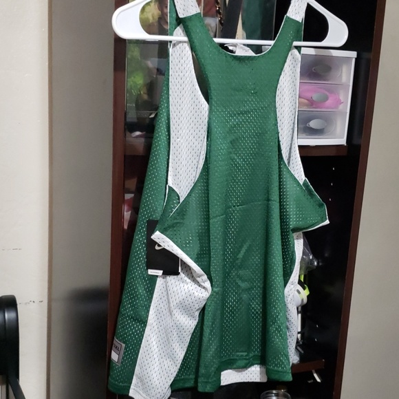 nike women's green tank top basketball NWT sz xxl - Picture 8 of 8